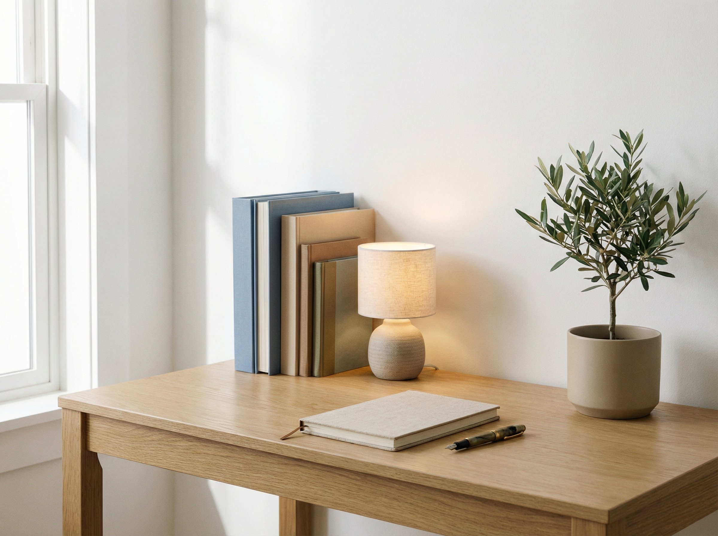 91网生活美学：极简书房布置指南